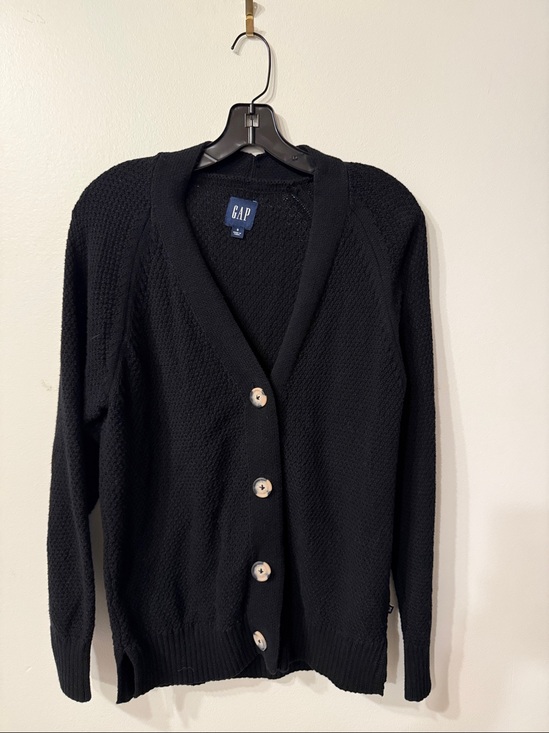 GAP Sweaters - Gap Ladies Textured  100% Cotton  academia old money Cardigan Sz S